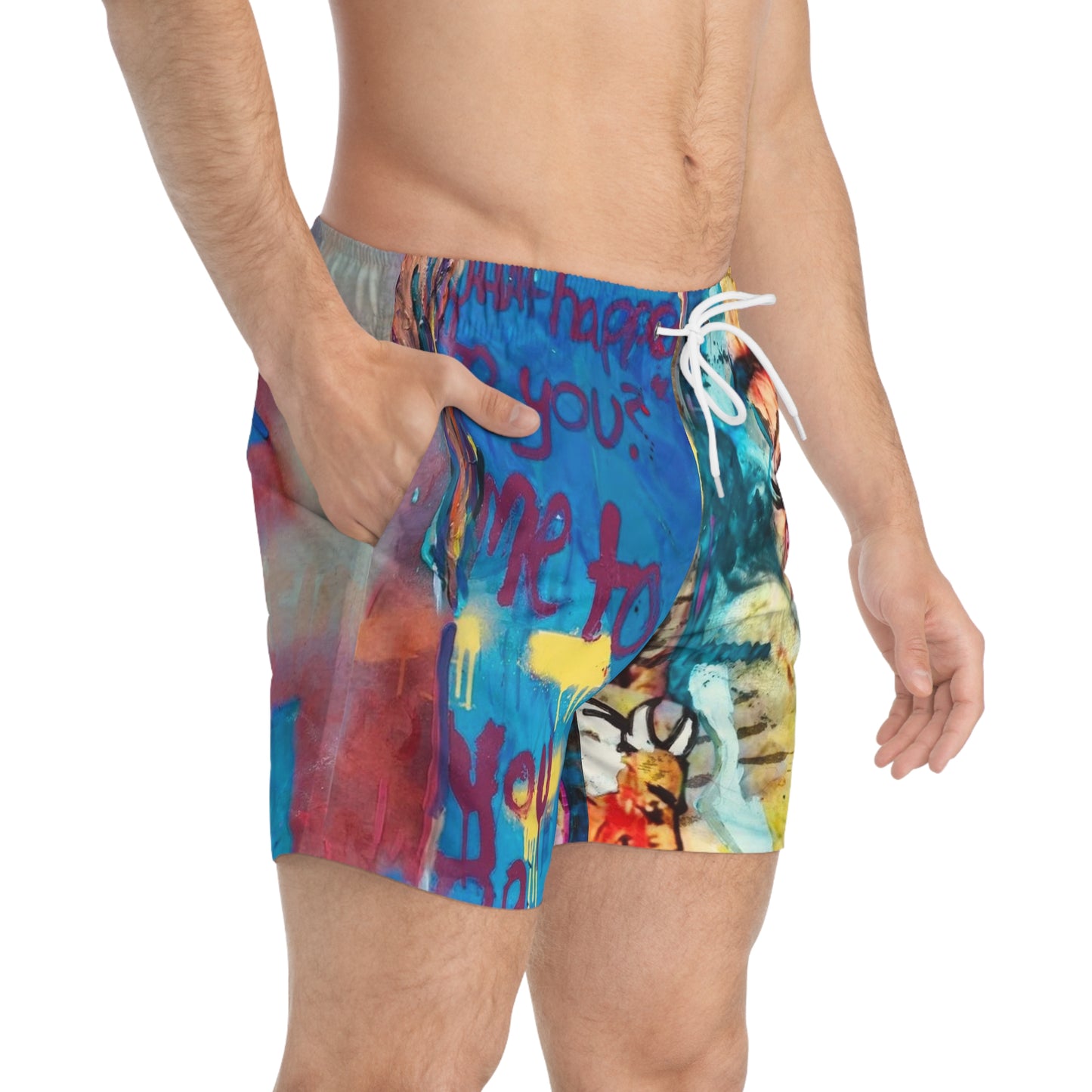 Bipolar Swim Trunks