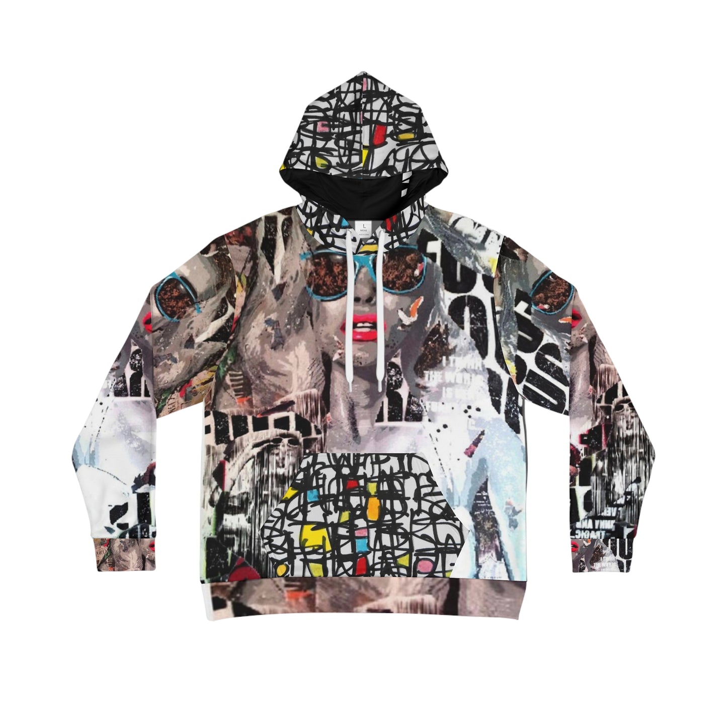 Men's Hoodie - Lust Into Her Patterns