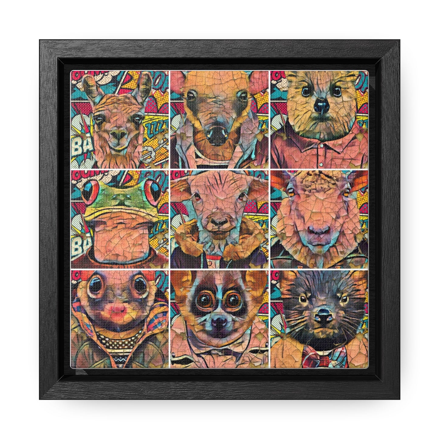 Gallery Canvas Wraps, Square Frame