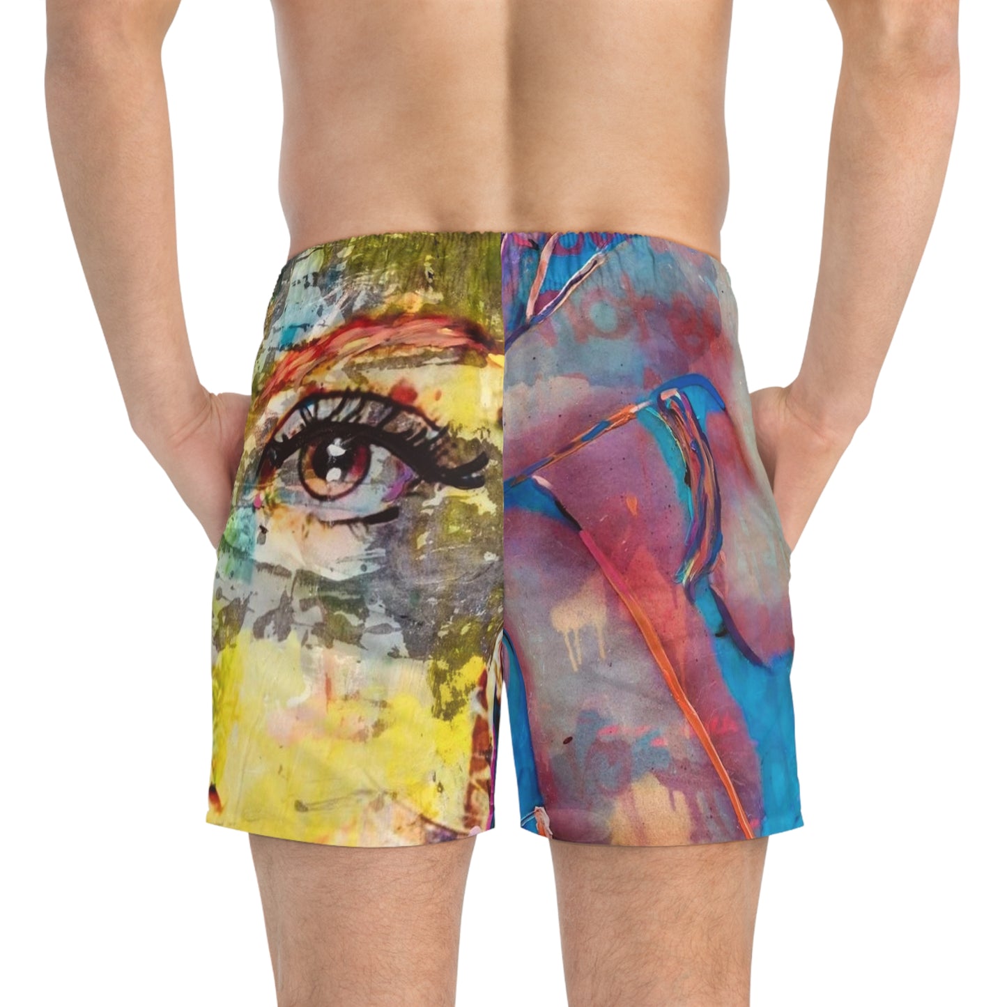 Bipolar Swim Trunks