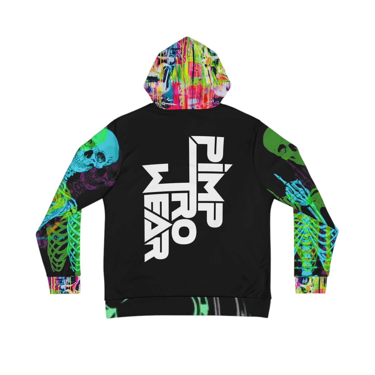 Men's Hoodie - Glowing Skull