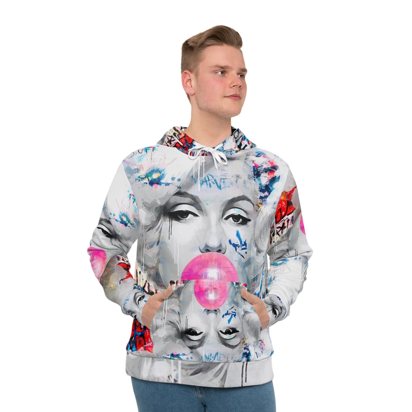 Men's Hoodie - Bubble Monroe