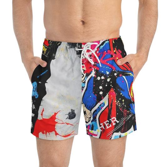 Bipolar Swim Trunks