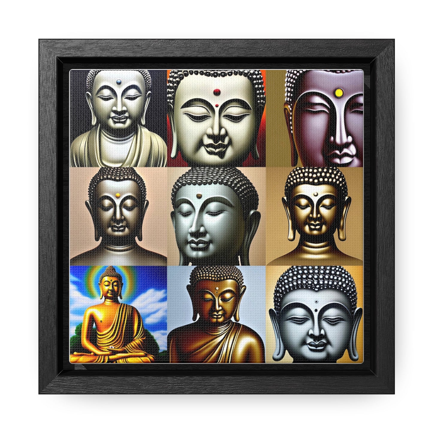 Gallery Canvas Wraps, Square Frame