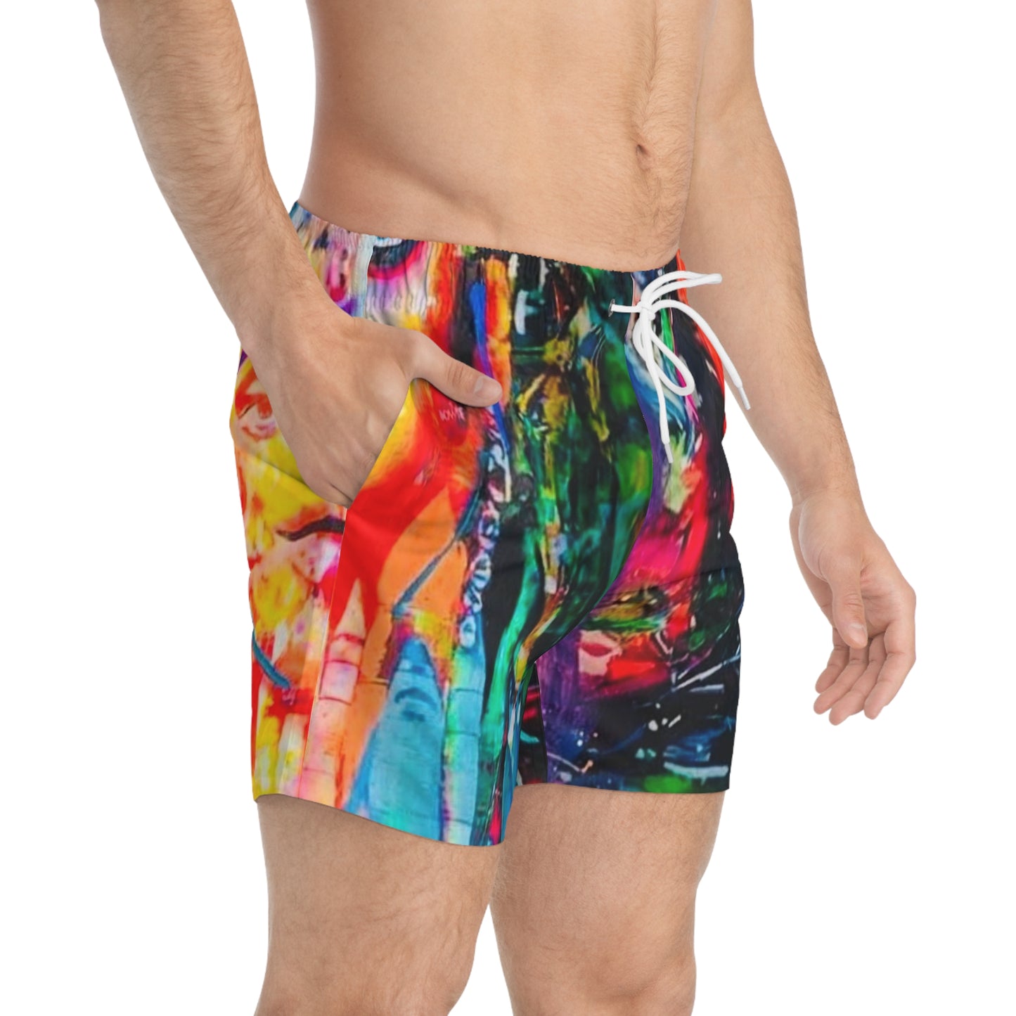 Bipolar Swim Trunks