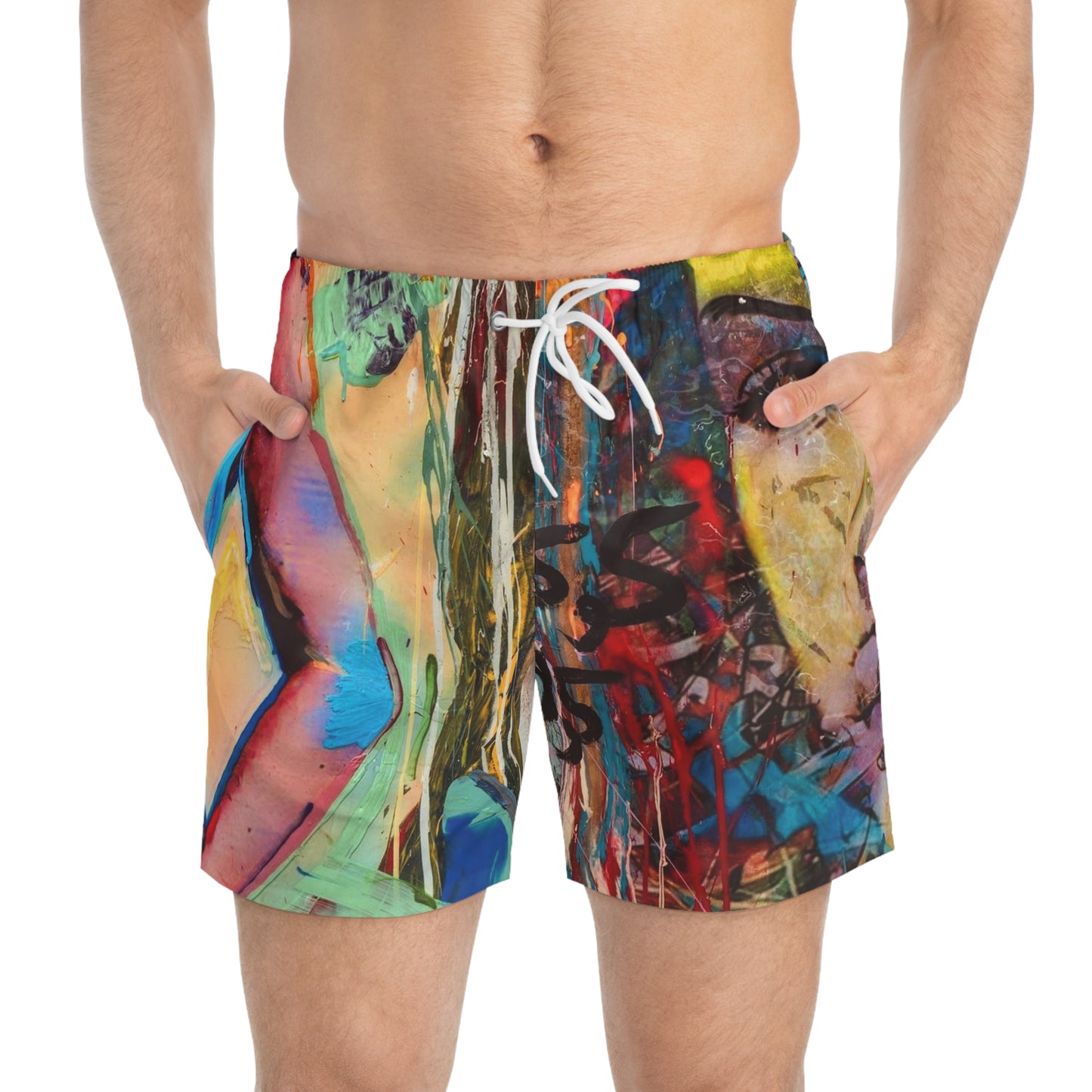 Bipolar Swim Trunks