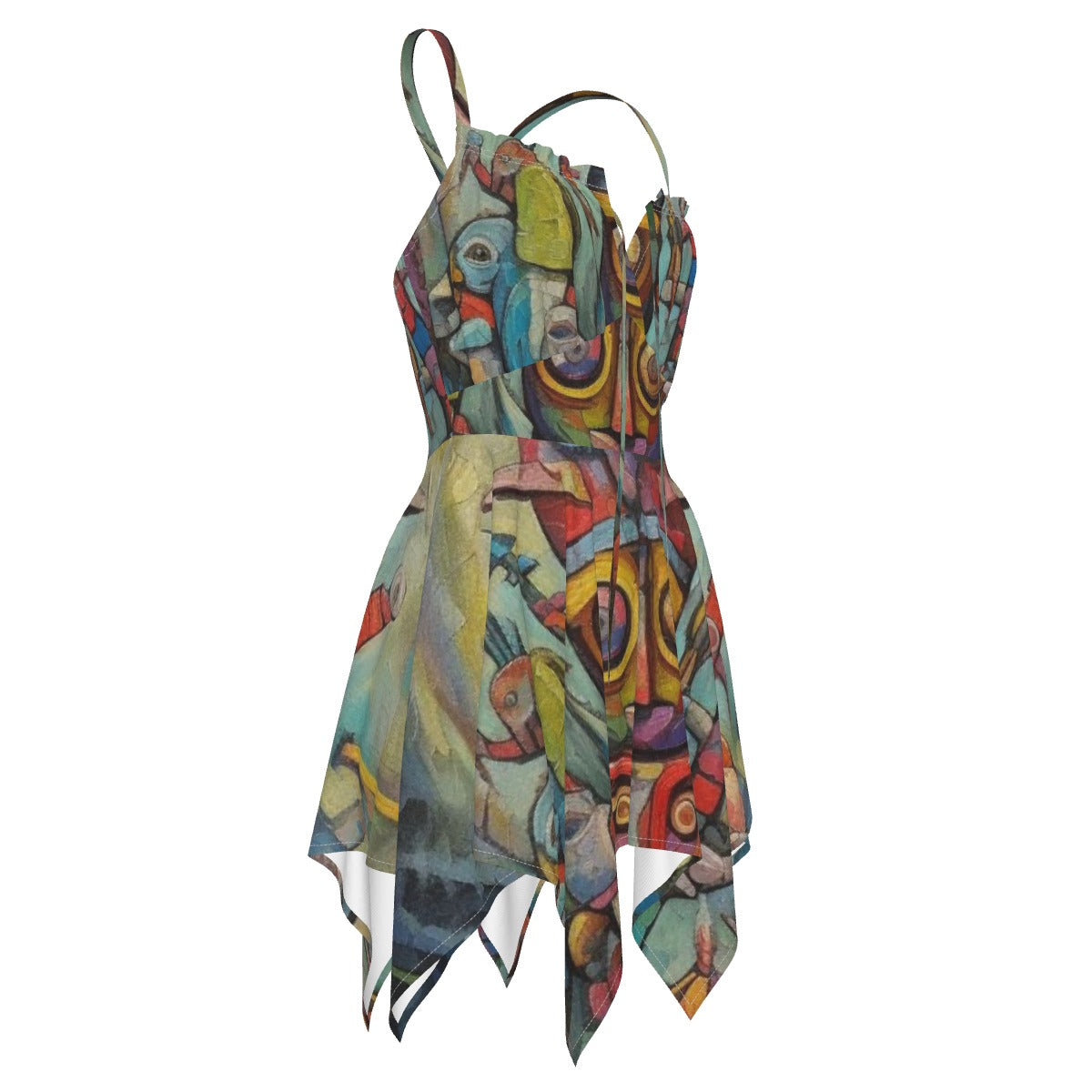 All-Over Print Women's Slip Dress