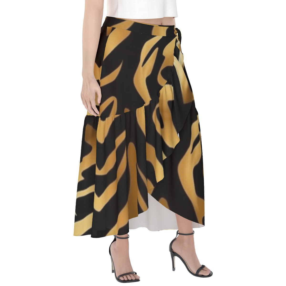 All-Over Print Women's Wrap Skirt