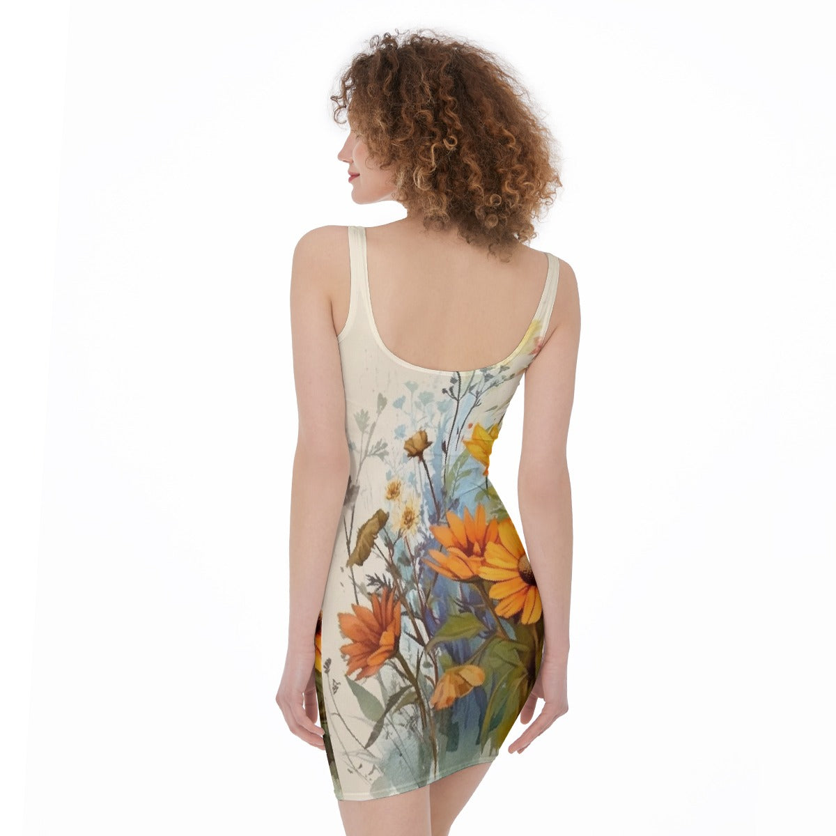 All-Over Print Women's Bodycon Dress