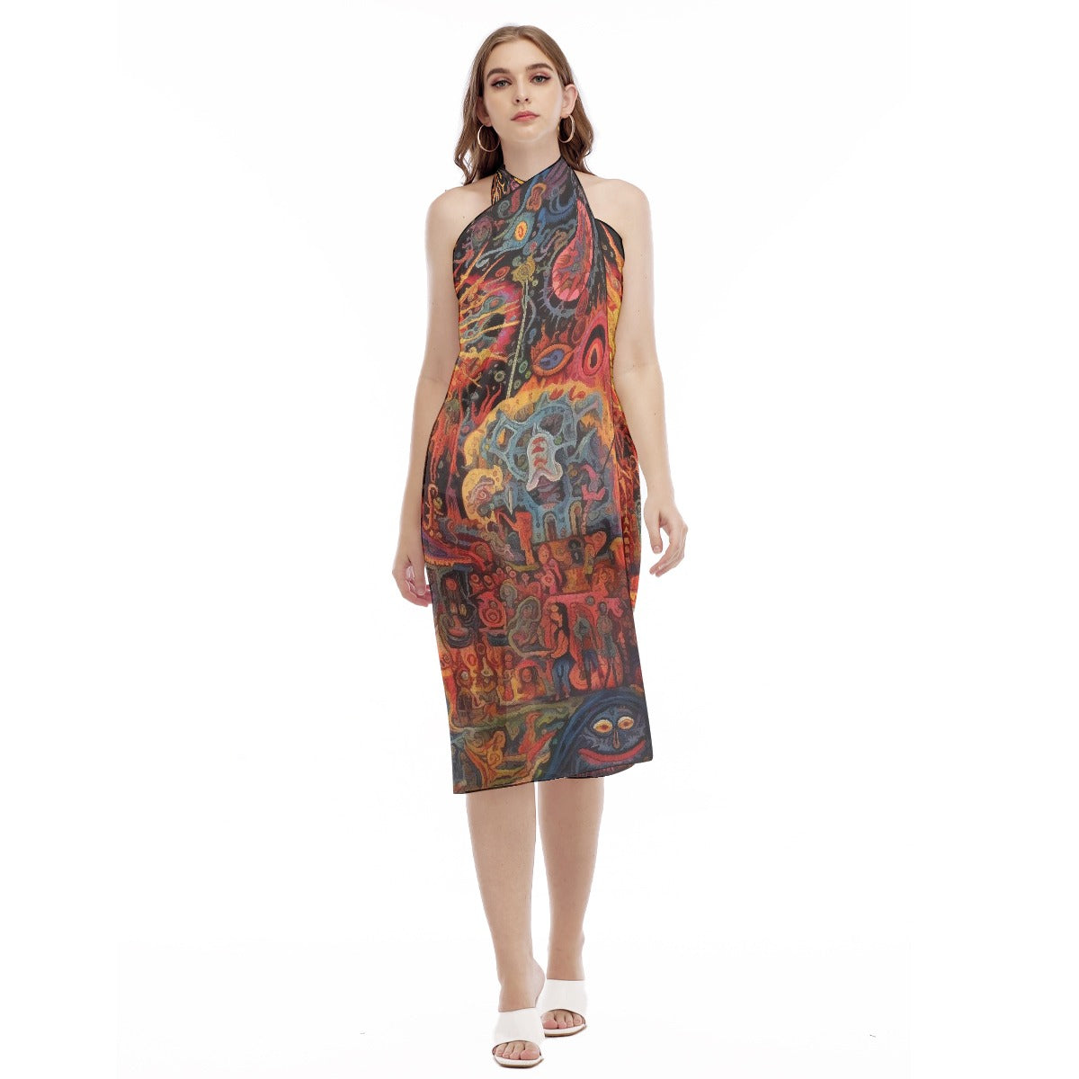 All-Over Print Women's Beach Dress