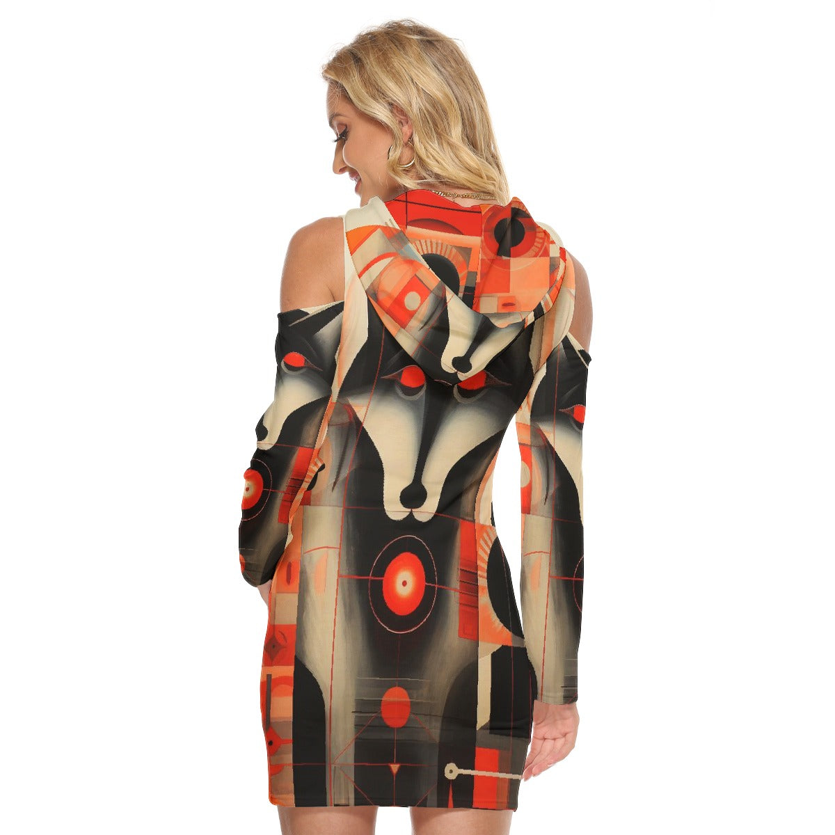 All-Over Print Women's Tight Dress