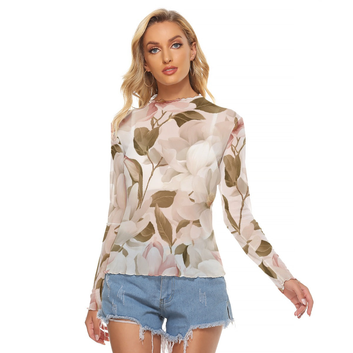 All-Over Print Women's Mesh T-shirt