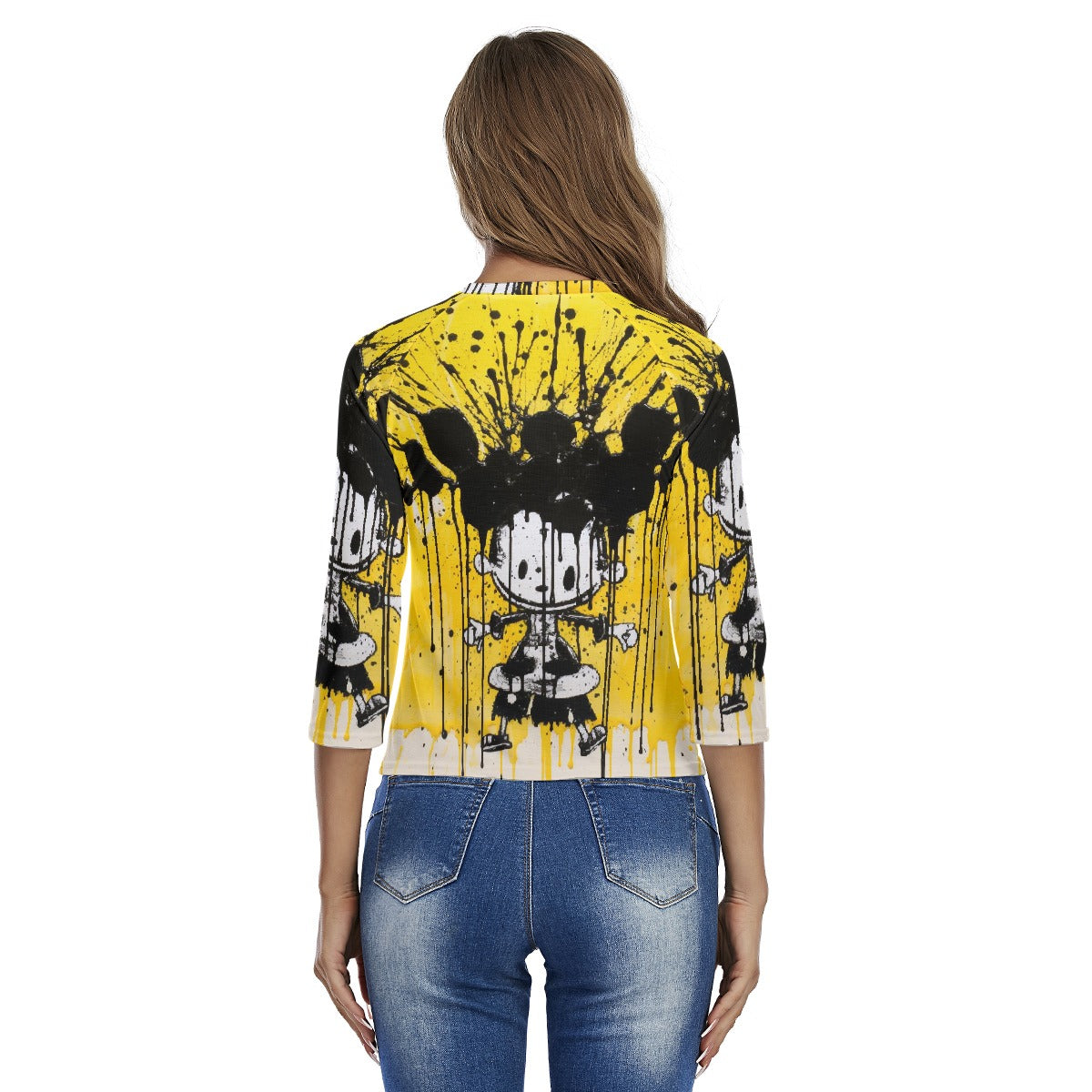 All-Over Print Women's Raglan Sleeves T-shirts