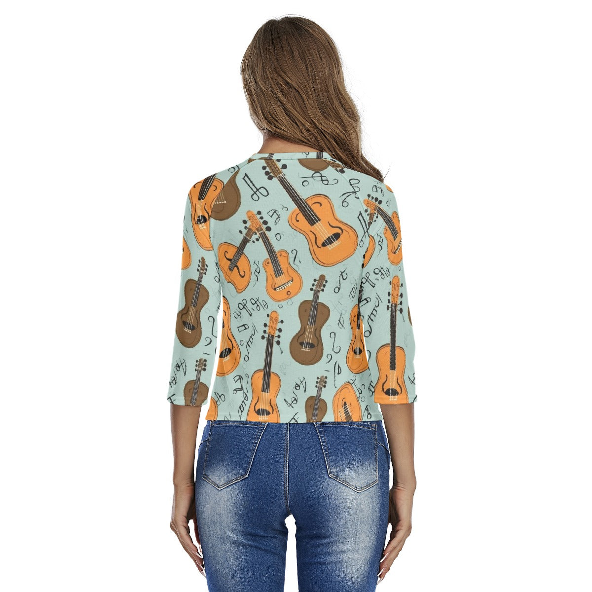 All-Over Print Women's Raglan Sleeves T-shirts