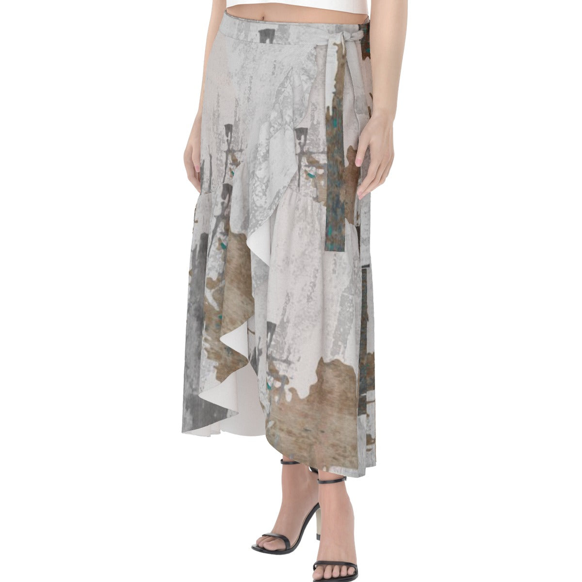 All-Over Print Women's Wrap Skirt