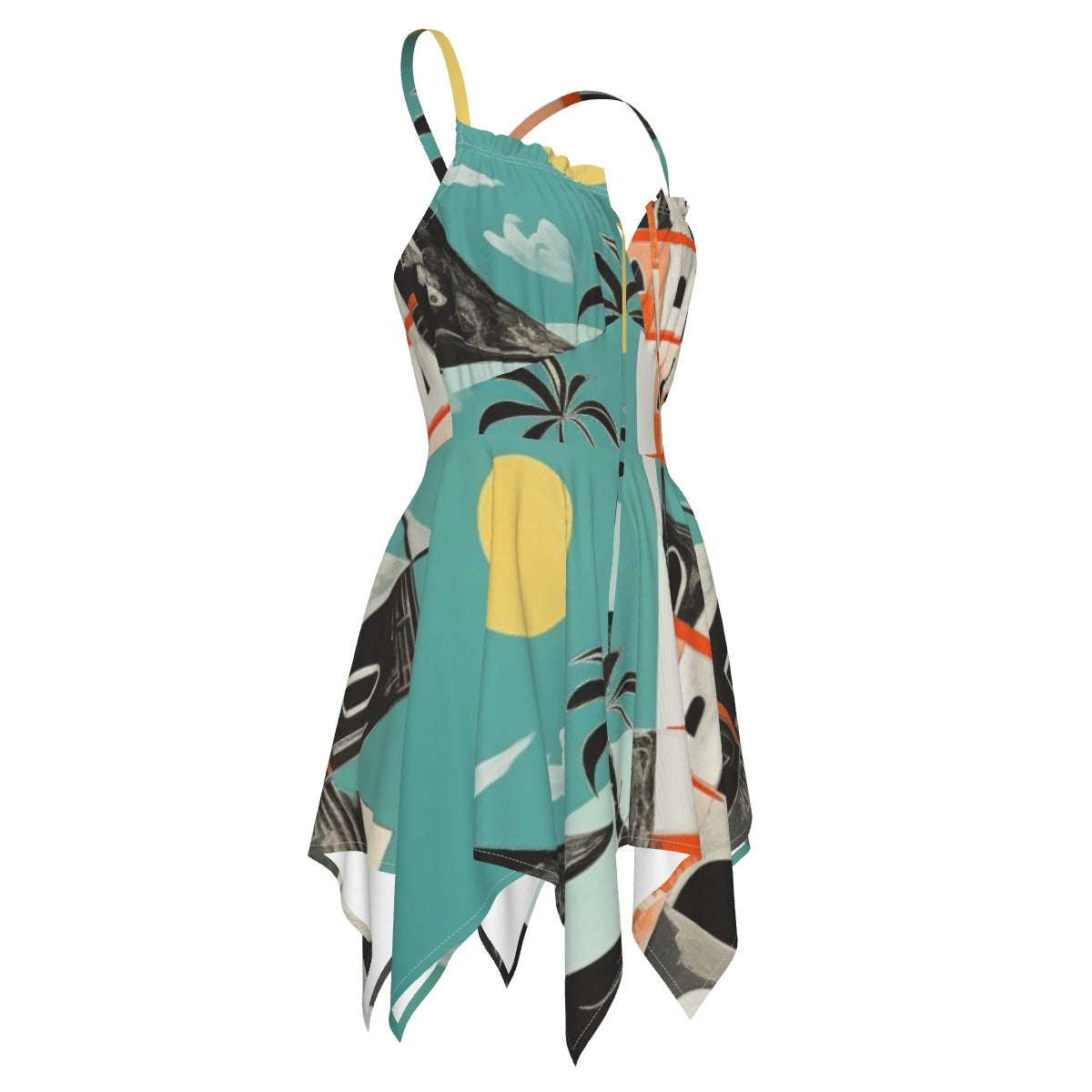 All-Over Print Women's Slip Dress