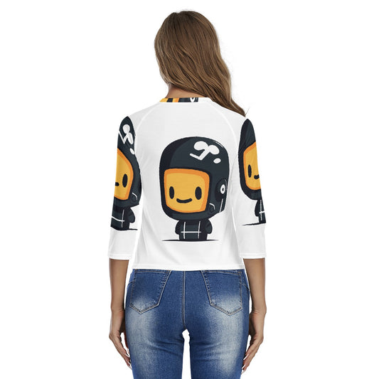 All-Over Print Women's Raglan Sleeves T-shirts