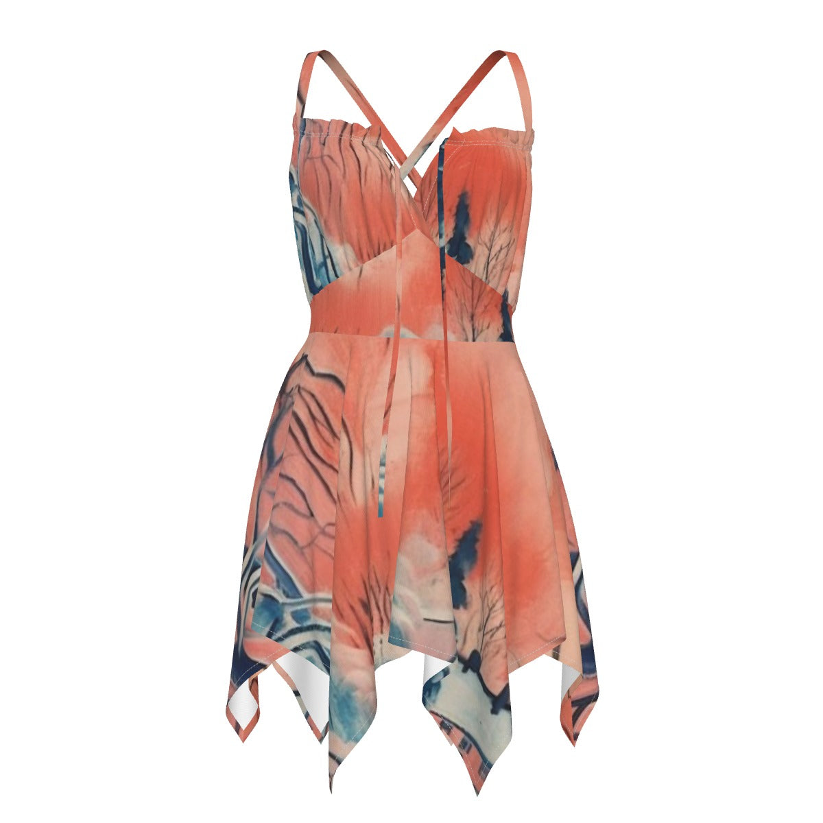 All-Over Print Women's Slip Dress