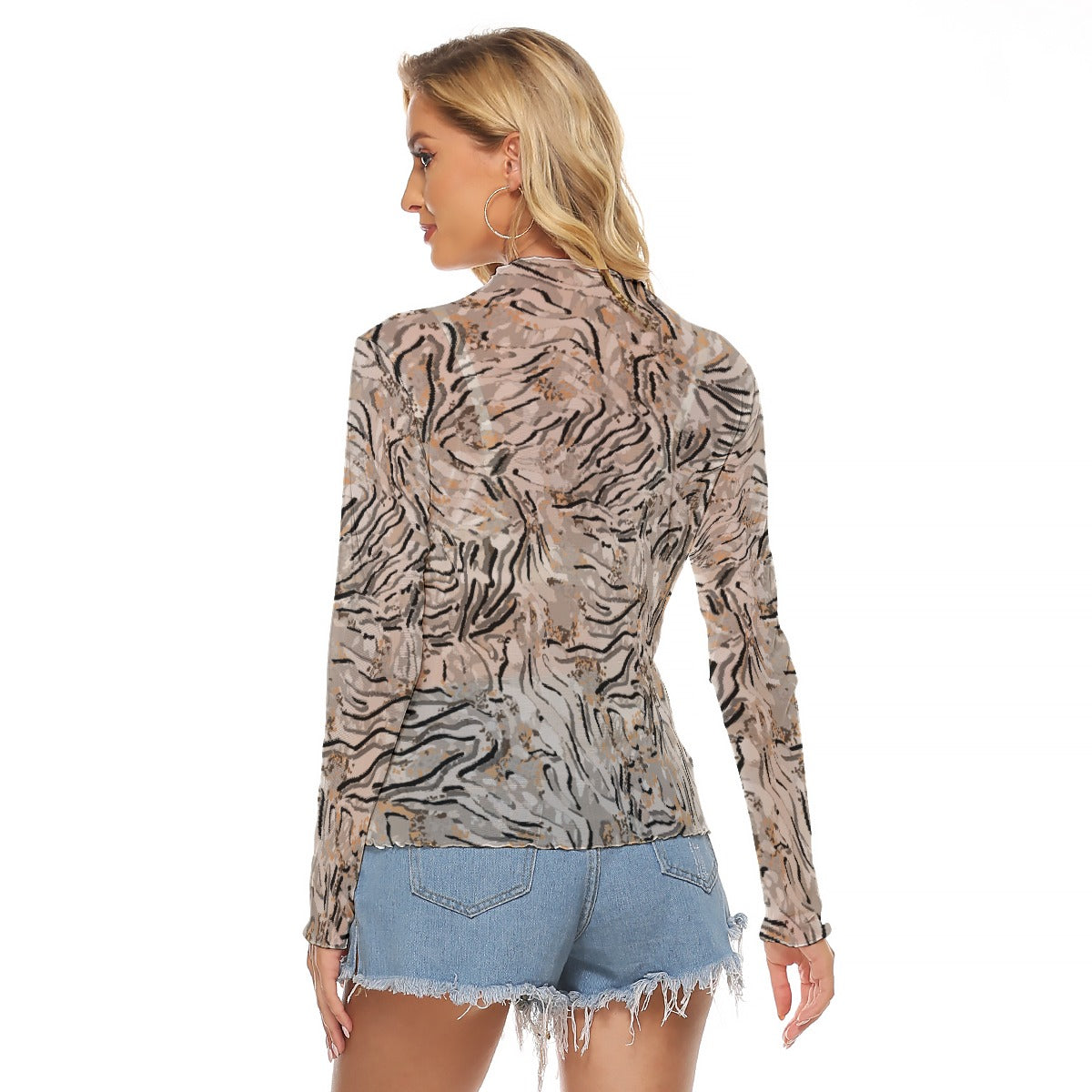 All-Over Print Women's Mesh T-shirt