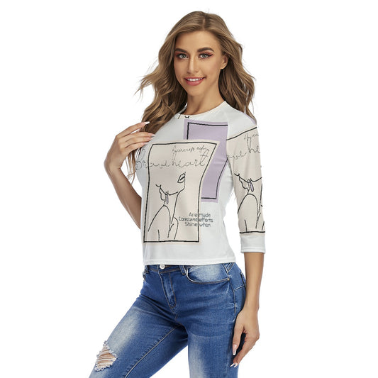 All-Over Print Women's Raglan Sleeves T-shirts