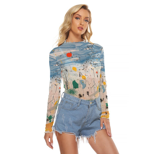 All-Over Print Women's Mesh T-shirt