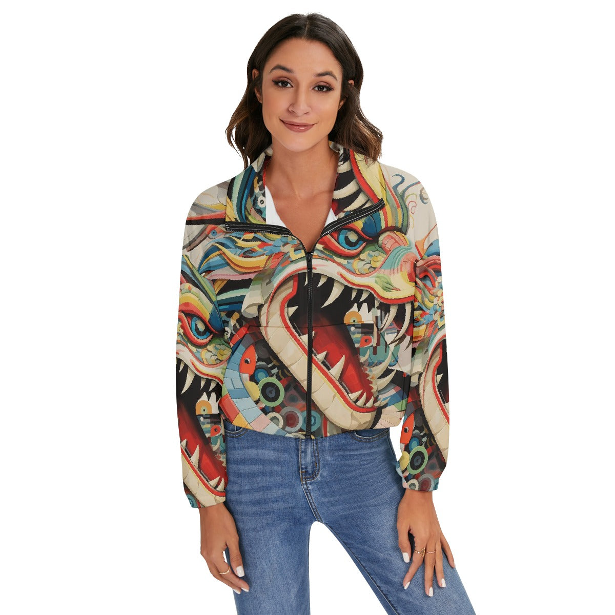 All-Over Print Women's Zip Jacket