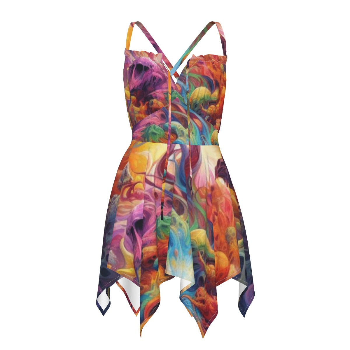 All-Over Print Women's Slip Dress