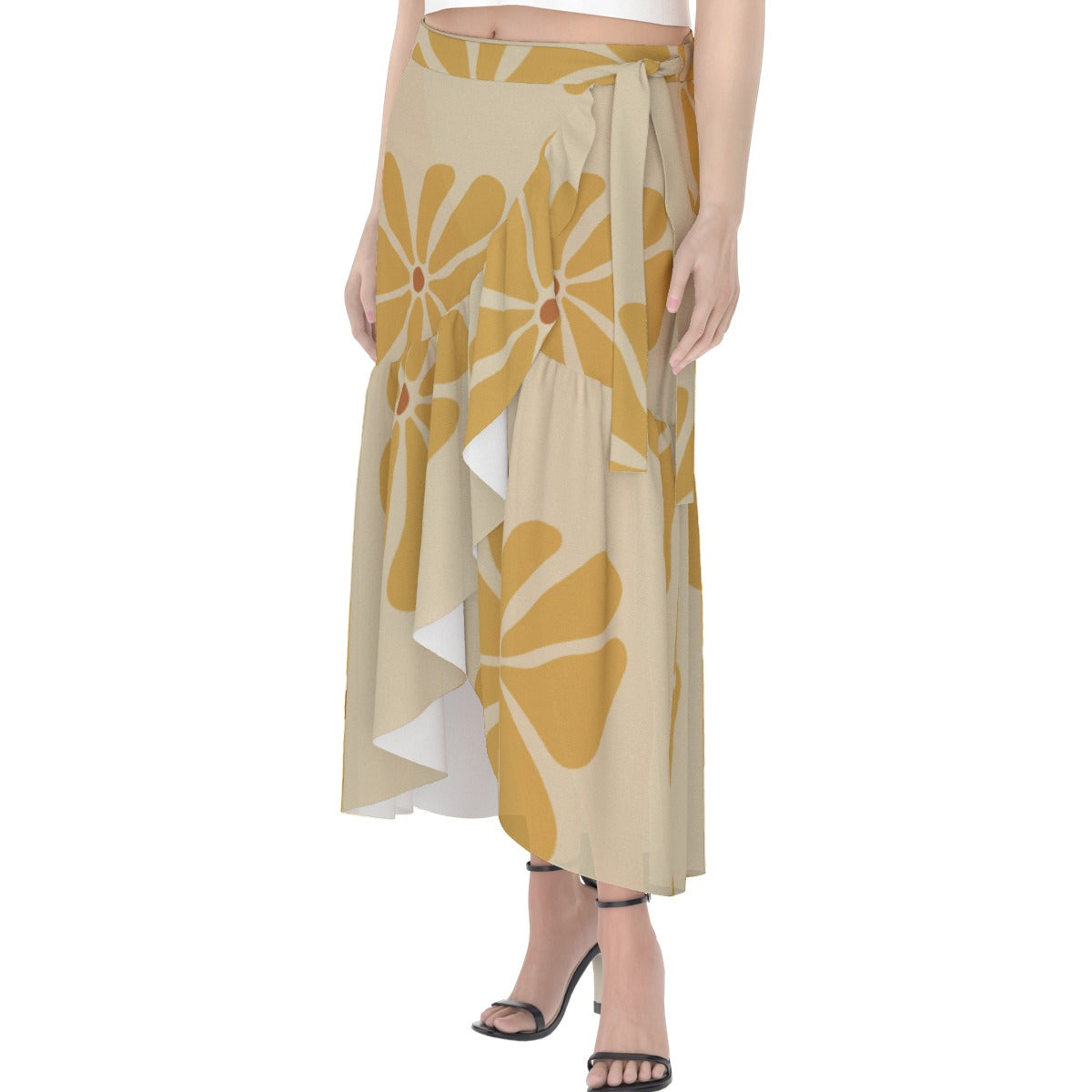 All-Over Print Women's Wrap Skirt