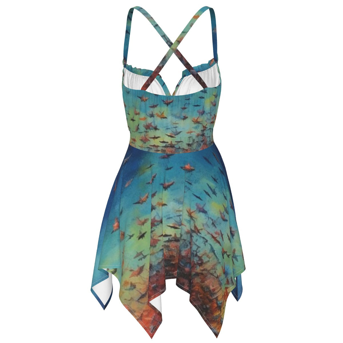 All-Over Print Women's Slip Dress