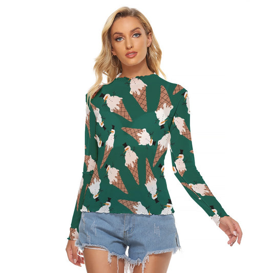 All-Over Print Women's Mesh T-shirt