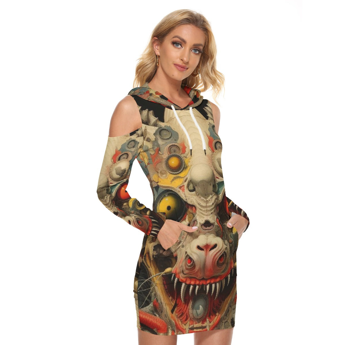 All-Over Print Women's Tight Dress