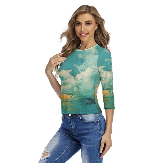 All-Over Print Women's Raglan Sleeves T-shirts