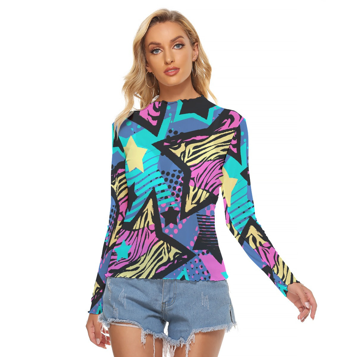 All-Over Print Women's Mesh T-shirt