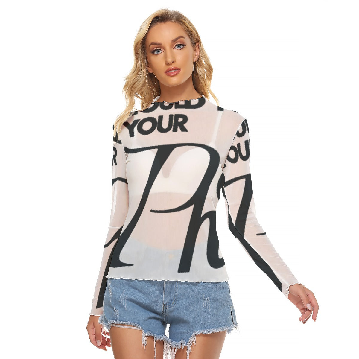 All-Over Print Women's Mesh T-shirt