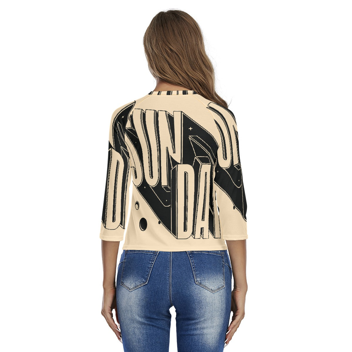 All-Over Print Women's Raglan Sleeves T-shirts