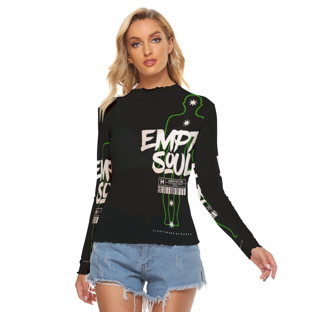 All-Over Print Women's Mesh T-shirt