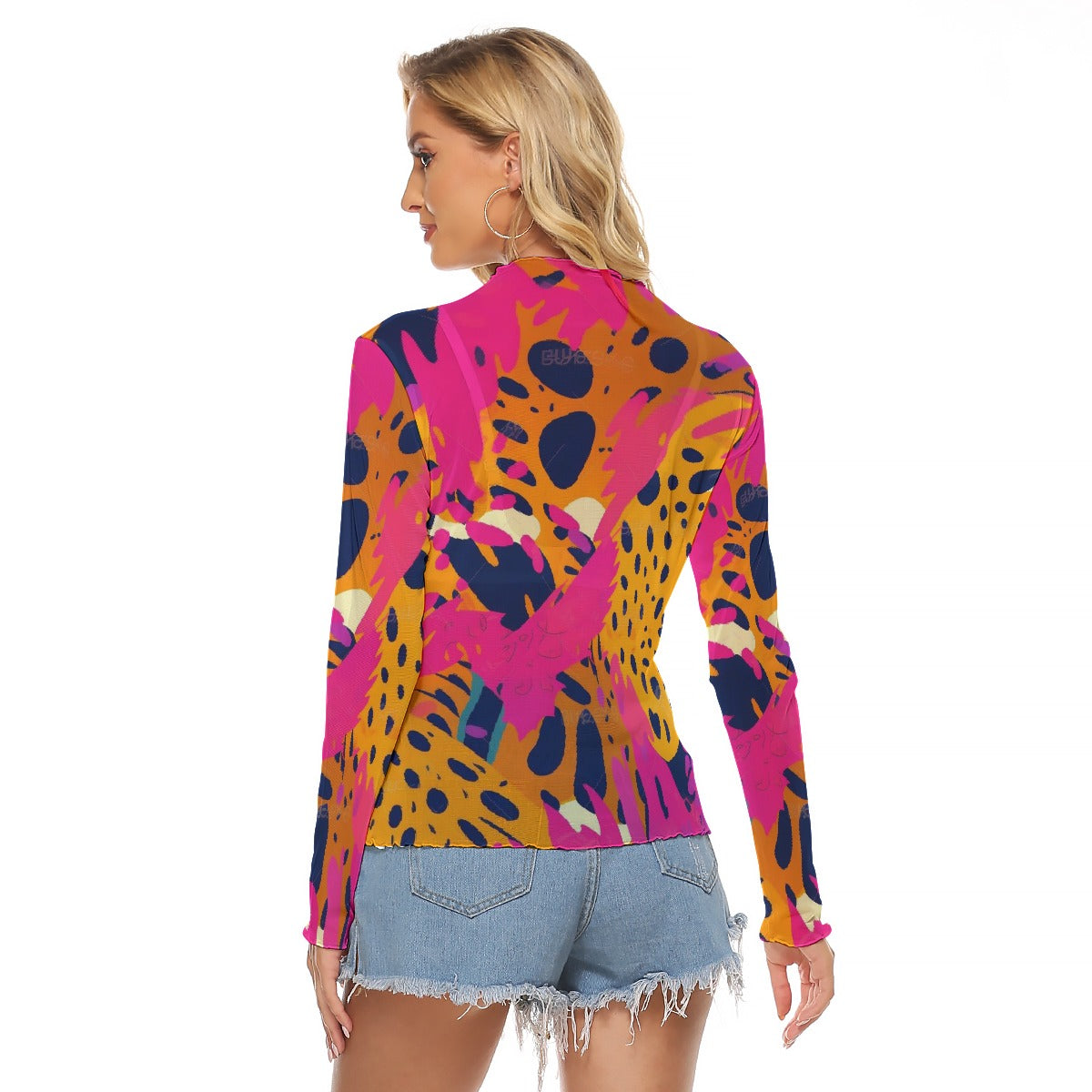 All-Over Print Women's Mesh T-shirt