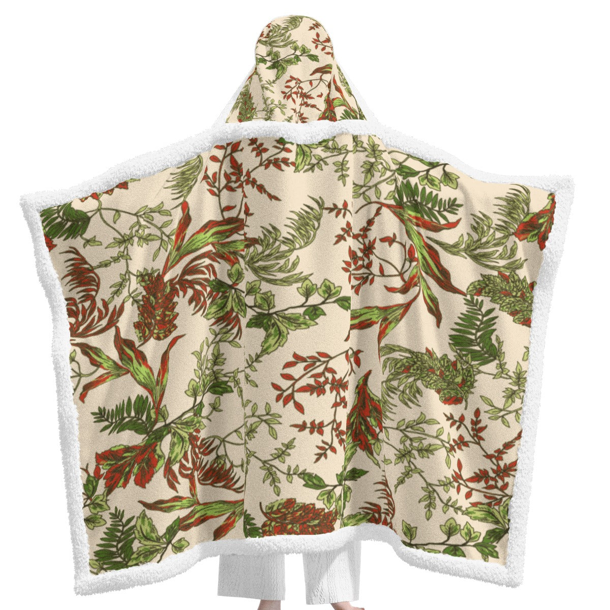 All-Over Print Unisex Wearable Hooded Blanket