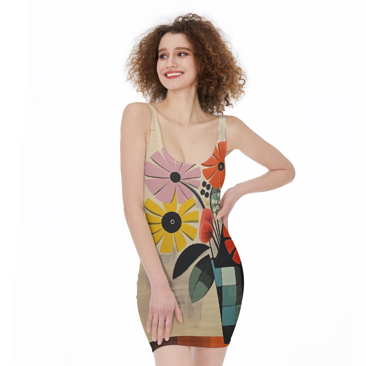 All-Over Print Women's Bodycon Dress