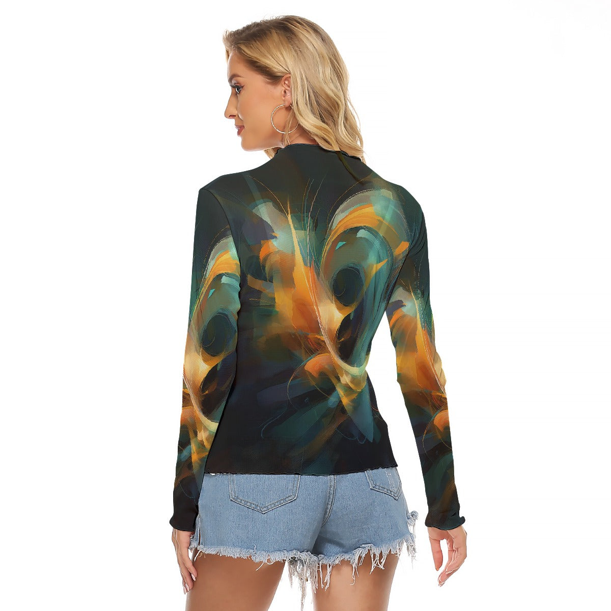 All-Over Print Women's Mesh T-shirt