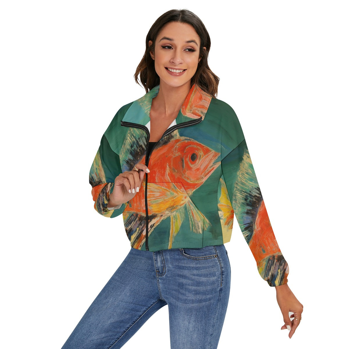 All-Over Print Women's Zip Jacket