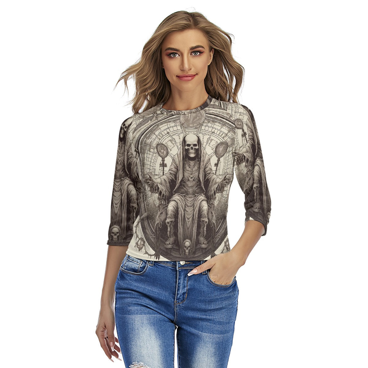 All-Over Print Women's Raglan Sleeves T-shirts