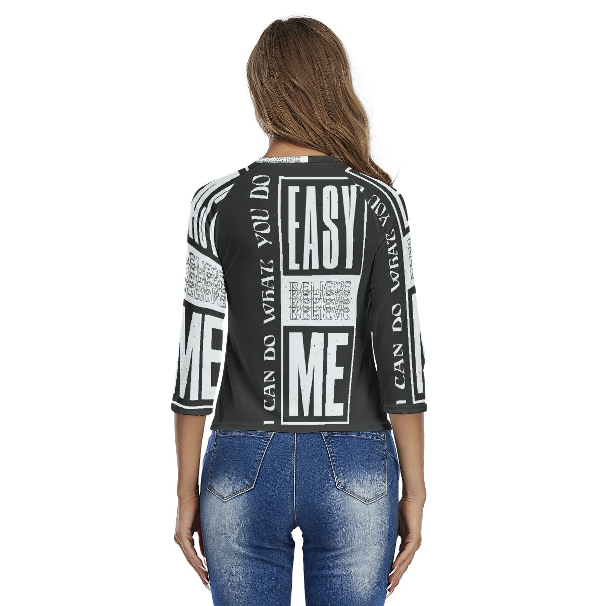 All-Over Print Women's Raglan Sleeves T-shirts