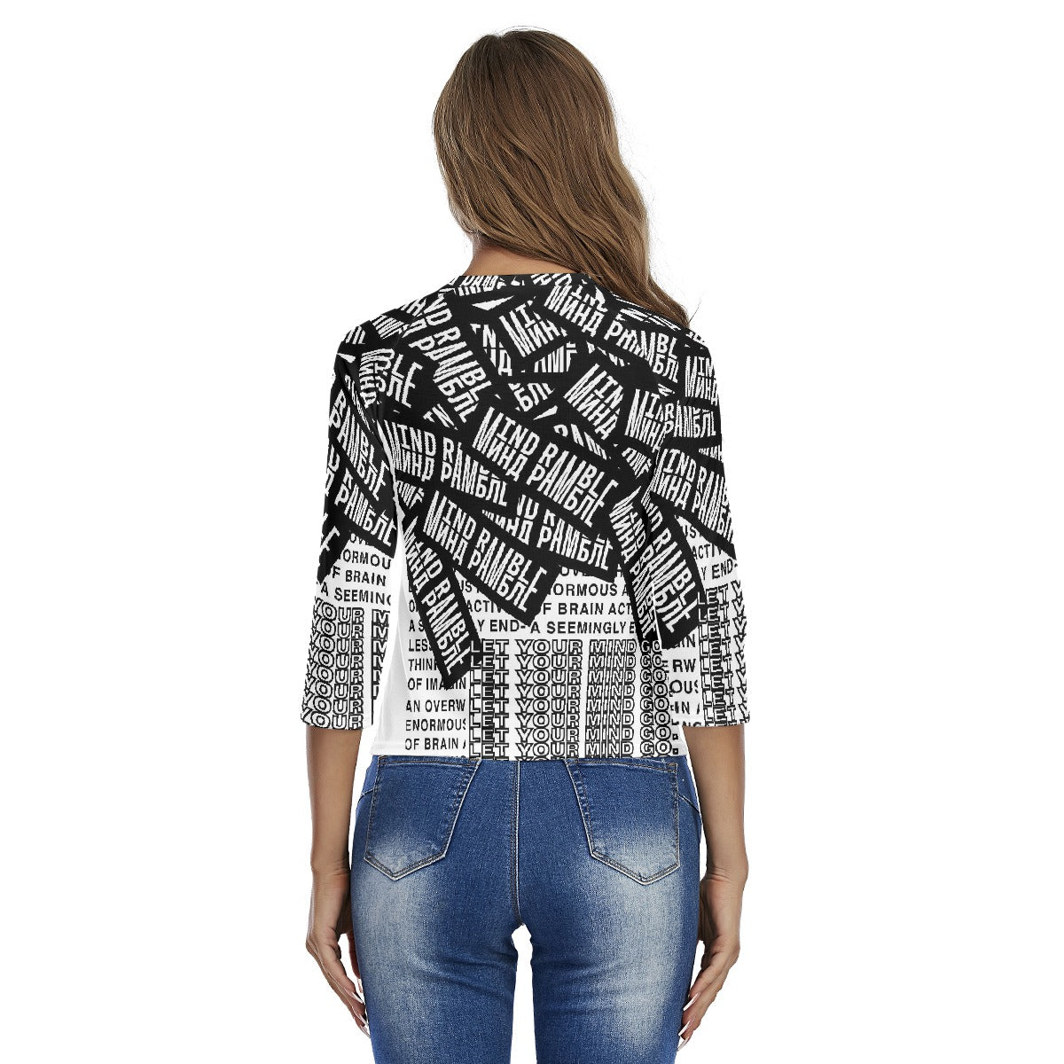 All-Over Print Women's Raglan Sleeves T-shirts