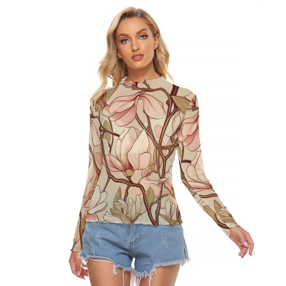 All-Over Print Women's Mesh T-shirt