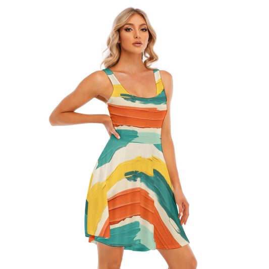 All-Over Print Women's Tank Vest Dress