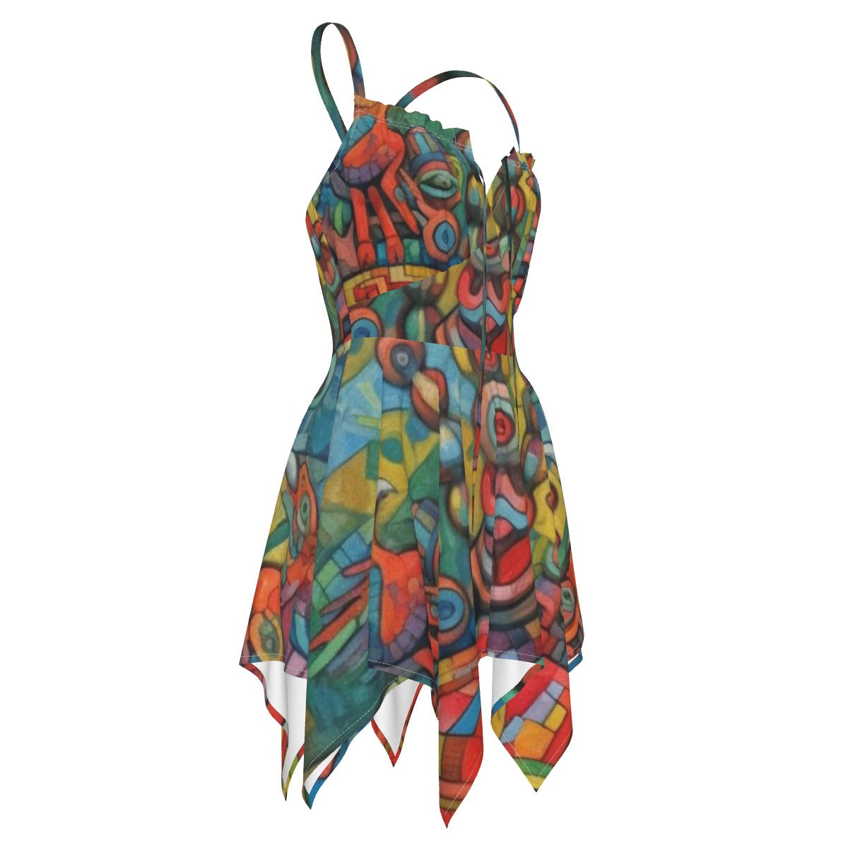 All-Over Print Women's Slip Dress