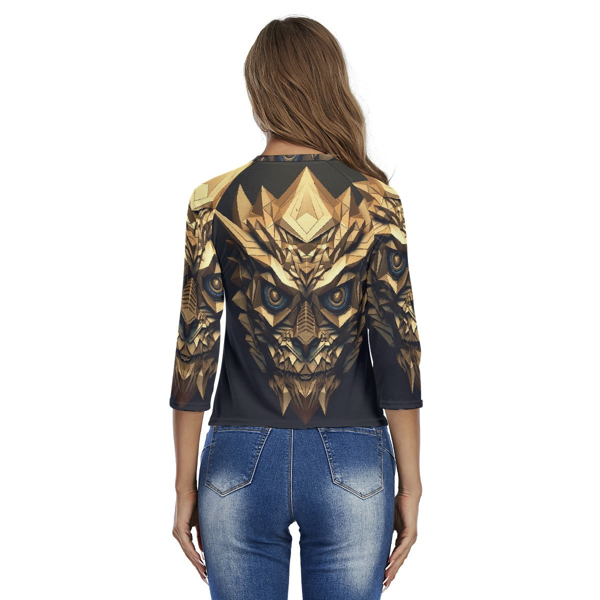 All-Over Print Women's Raglan Sleeves T-shirts