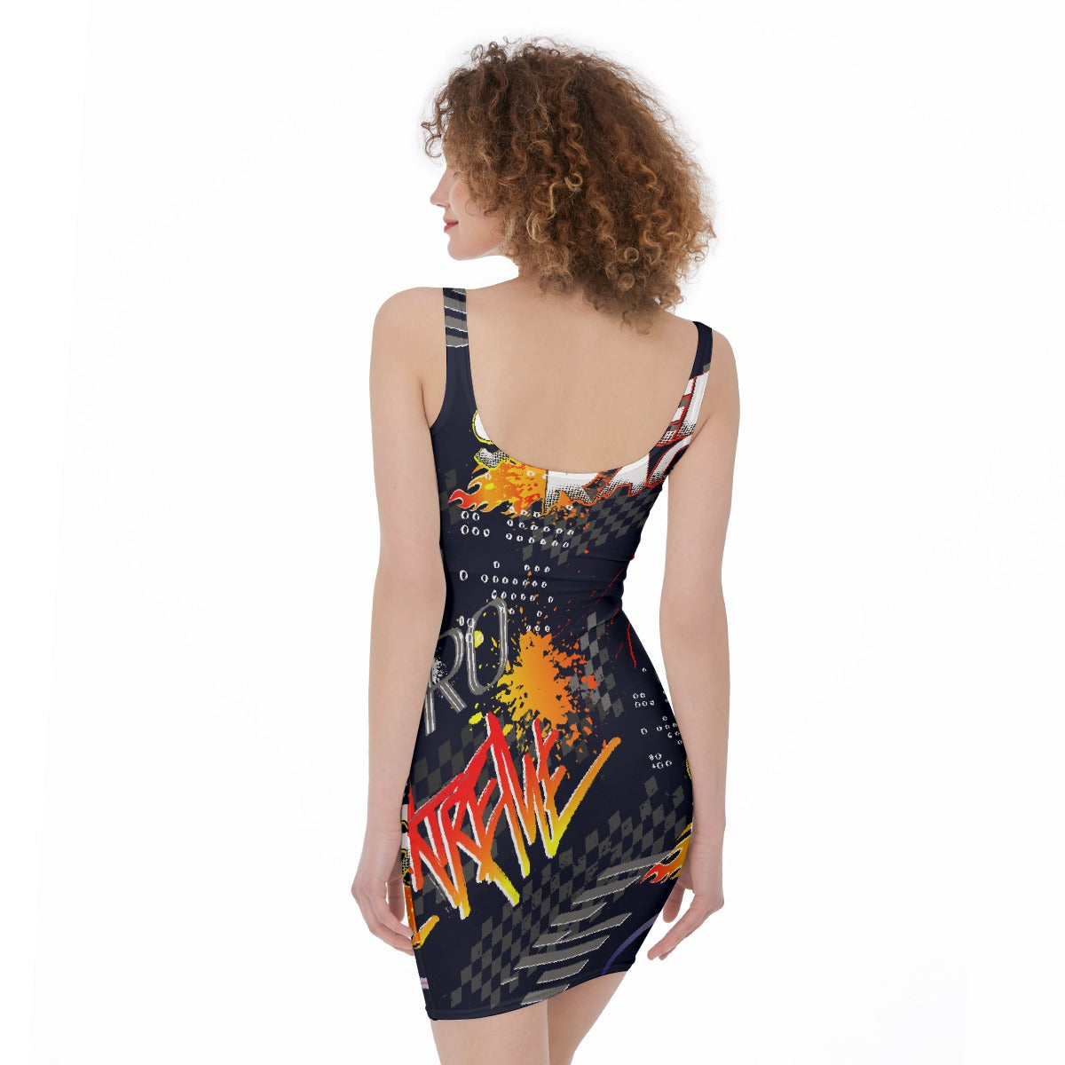 All-Over Print Women's Bodycon Dress