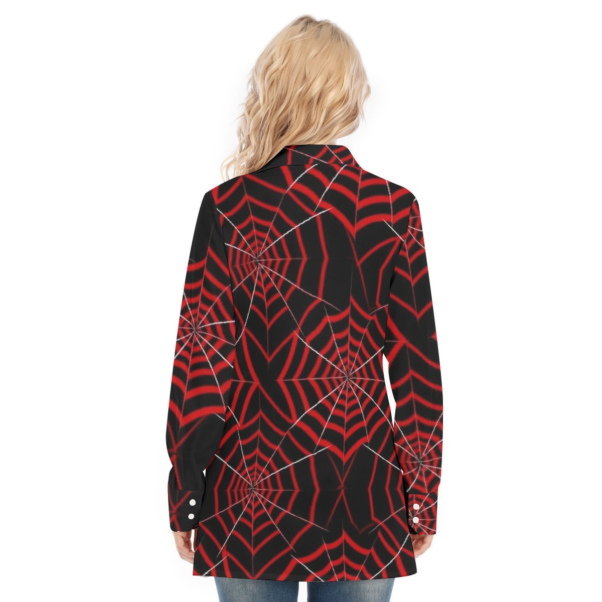 All-Over Print Women's Long Shirt